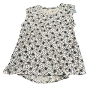 Loft sleeveless floral top. 100% cotton. NWT. Size XSPetite
